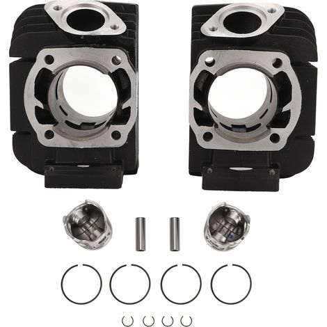 Kit cylindre-piston 64mm en alliage d'aluminium 360-11311-00-00, ensemble de réparation d'extrémité supérieure pour RD350 1973-1975