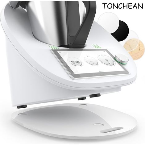 Curseur Thermomix TM6 TM5, curseur Thermomix en acrylique, stable et facile à déplacer, accessoires Thermomix, blanc TONCHEAN (1/5)