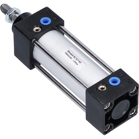 Pneumatikzylinder, 32 mm Bohrung, 50 mm Hub, aus korrosionsbeständiger Aluminiumlegierung für automatische Anlagen (1/5)