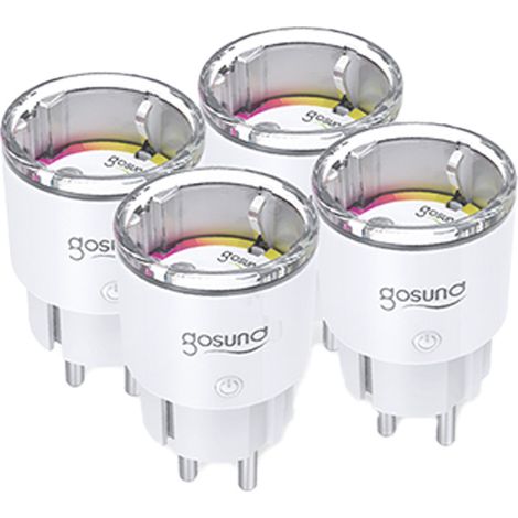 Gosund EP2-Z Smart ZigBee Steckdose (4er-Pack) 10 A