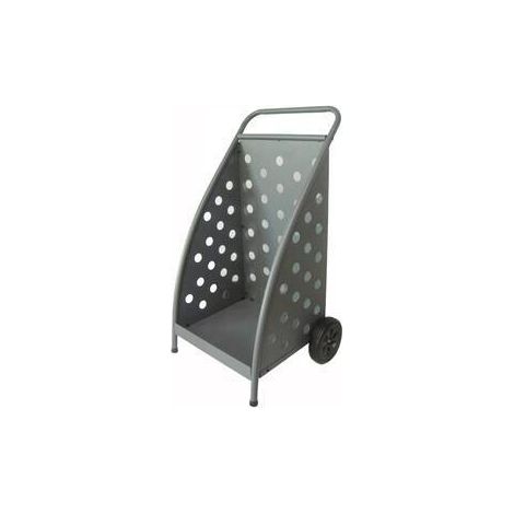 C CARRELLO PORTALEGNA C/RUOTE GRIGIO
