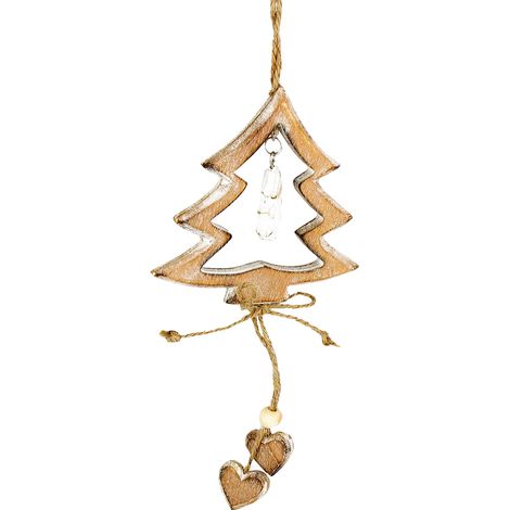 Weihnachtsbaumschmuck, hölzerner Weihnachtsbaumanhänger, Weihnachtsdekoration