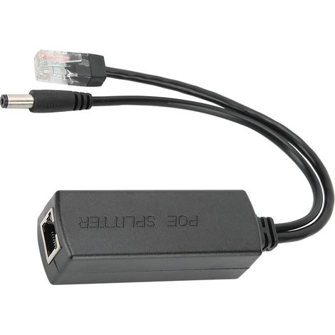 Adaptateur POE 48V à 12V Haute Puissance pour Caméras et Équipements Réseau