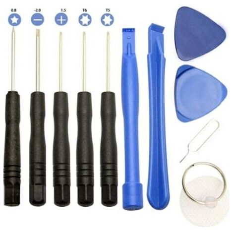 Kit de réparation de téléphones portables , Kit d'outils de levier pour ouvrir l'écran, Mini tournevis, ensemble d'outils (1/5)