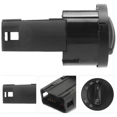 Interrupteur de phares antibrouillard de remplacement 6Q0941531C pour Caddy 2KA 2KH 2CA 2CH 2005-2010