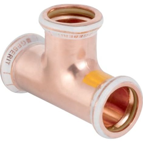 Geberit Mapress Kupfer T-Stück egal (Gas), DN 32, 34532
