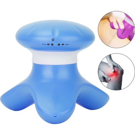 Massageur Électrique pour le Dos - Appareil de Massage pour Nuque, Épaules et Corps, Bleu (1/5)