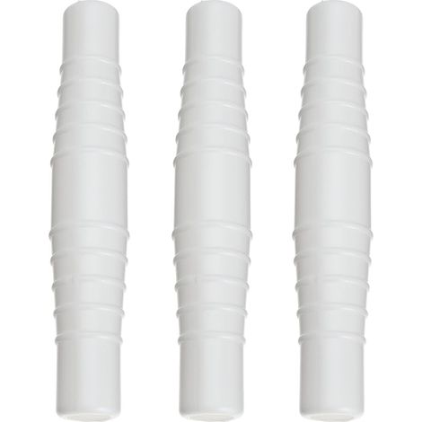 Conectores y acopladores para mangueras de piscina de 1-1/4" y 1-1/2", adaptadores para aspiradora, filtro, bomba, inflable, relleno de suelo, paquete de 3 (1/5)