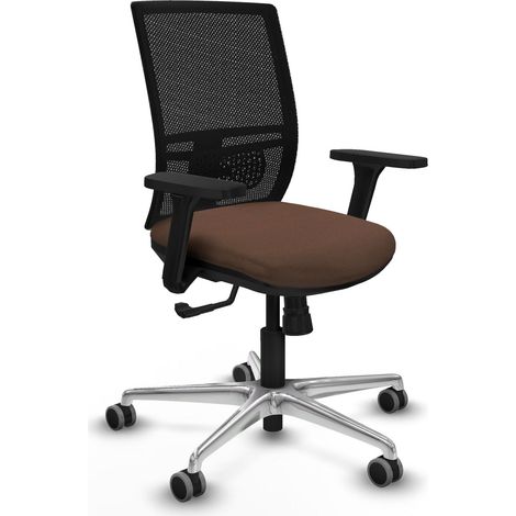 Silla de oficina piqueras y crespo Yunquera negro soporte lumbar brazos 3D (1/2)