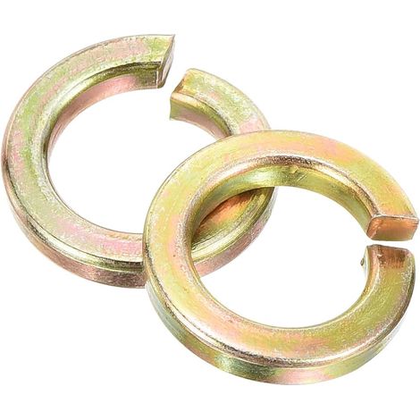 25Pcs Rondelle Grower 7/16" Rondelles Grower En Acier Au Carbone (1/5)