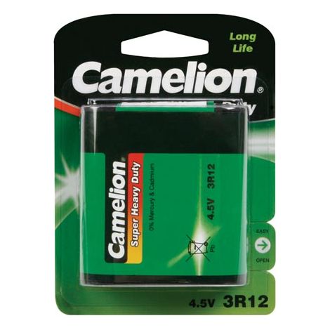 Placa de Zinc Carbono 4.5V-2700mAh (1 pieza/blíster)