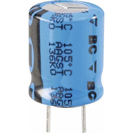 Vishay 2222 136 66471 Elektrolyt-Kondensator radial bedrahtet  5 mm 470 µF 25 V 20 % (Ø x H) 10 mm x