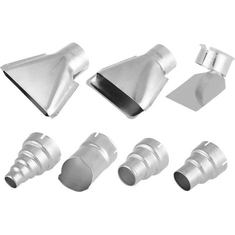 CSPARKV 7 pcs Buses Kit de Pistolet à Air Chaud Electrique pour la Station de Soudage à Air Chaud Outil de Réparation Accessoire 35 mm (1/4)