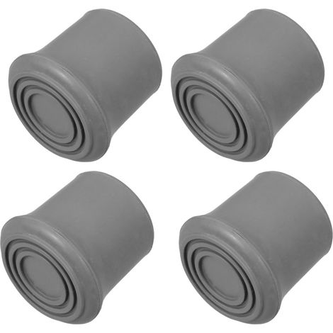 Lot de 4 protections antidérapantes en caoutchouc pour pieds chaises (1/5)