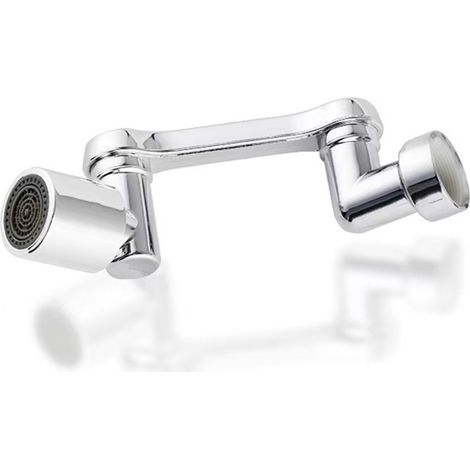 Grifería de ducha universal de bajo consumo de agua, cabezal de ducha bidireccional flexible fabricado en plástico ABS, ángulo de 1080°, presión de 1,6 MPa, suave, antigoteo, brazo robótico galvanizad (1/5)