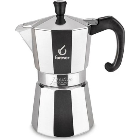 Forever Caffettiera Miss Moka Prestige Induzione 6 Tazze