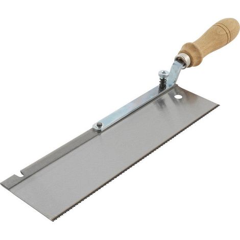 Wolfcraft – Scie à araser pour bois dur – Longueur lame 255mm – Poignée coudée pour coupe à ras – Utilisation pro et semi-pro (1/10)