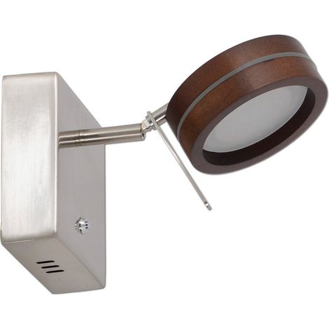 Naeve TRIBERG Spot LED simple à intensité variable marron 3 000 K