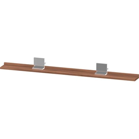 Tablette Duravit Sivida, support chromé, 1280x115x35mm,