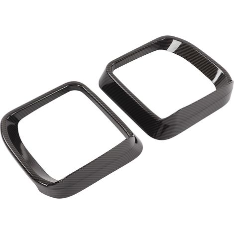 Rétroviseur Extérieur Coque Cadre Garniture Moulure Visière Left Right pour Land Rover Defender 2020-2022 Style Carbone (1/5)
