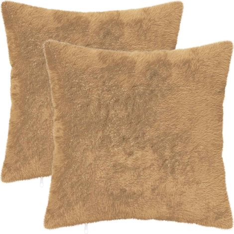 Federa 2 pz HEERLEN Tortora 35 x 35 cm vidaXL (1/5)
