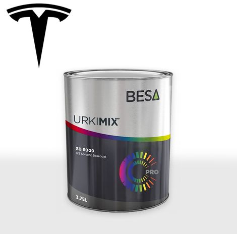 Pot de peinture Polyuréthane / bi composant Tesla  150 gr
