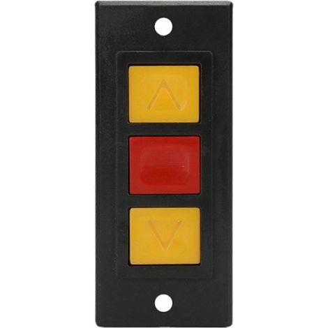 2 ouvre-portes de garage, boîtier de verrouillage pour porte sectionnelle électrique, interrupteur à bouton-poussoir dissimulé en surface D (1/5)