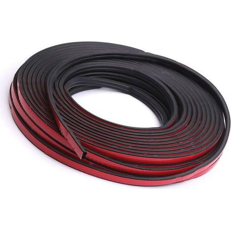 Joint D'étanchéité Vitre Verre En Silicone Translucide 2 Mètres Profil Porte Douche Coulisse, Hauteur 8mm Épaisseur De Verre 4,5mm (1/2)