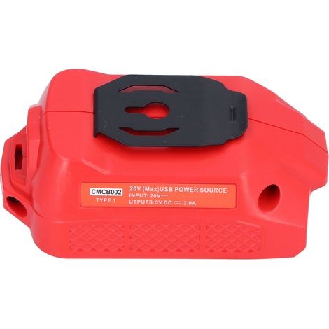 Adaptateur USB CMCB002 pour appareils Craftsman 20V CMCB202, CMCB204, CMCB201, CMCB209, CMCB205, CMCB100, CMCB102 et CMCB101 (1/5)