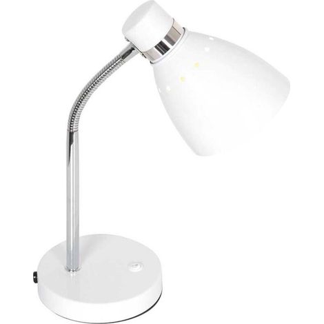 Steinhauer - lampe de table - Spring - blanc - métal - Ø 14cm - - Steinhauer - lampe de table - Spring - blanc - métal - Ø 14cm - (1/5)