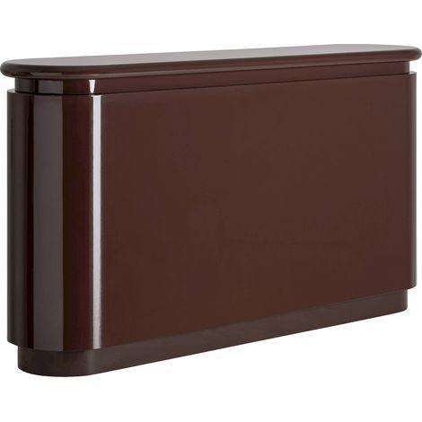 Comptoir de bar marron brillant - marron brillant (1/5)