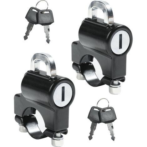 pour 22mm 28mm Guidon de Moto Antivol Casque Moto,Porte Casque Moto,Attache Casque Moto,Antivol Casque,Cadenas Casque Moto,Cadenas de Sécurité pour Casque de Moto,Serrure de Casque de Moto
