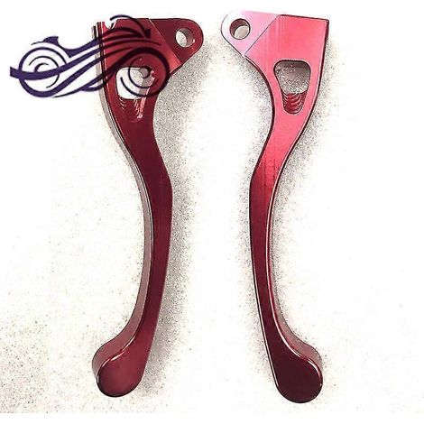 Accessoires moto : AF18 Dio 50 Zx50 AF34 AF35 Dio50 AF28 Zx 50 levier de frein à tambour, embrayage et levier de frein (rouge) (1/4)