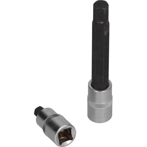 Lot de 2 douilles hexagonales pour étrier de frein, entraînement 3/8", outil long et court, de rechange pour Mercedes (1/5)