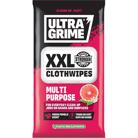 UltraGrime Multi-Purpose Wet Wipes Pomelo Scented (1/3)