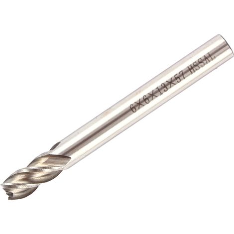 Foret fraise à queue droite HSS 4mm-12mm 4 dents haute qualité pour CNC (1/5)