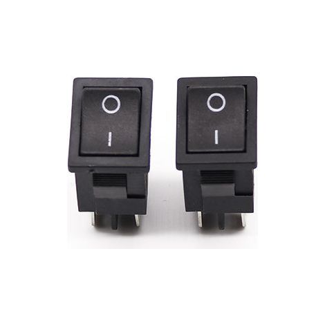 Includes a four-pin, two-position KCD1-104 wave-shaped toggle switch high-quality switch (1/4)