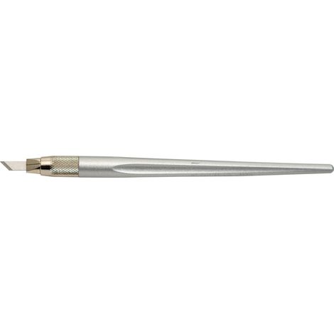 NT CUTTER ALUMINIUM DIE-CAST HOLDER ART KNIFE, 1 KNIFE (D-400GP) HANSA