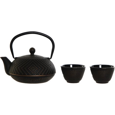 Théiere Set 3 Fer Fonte Inox 17,6X15,2X17,6 900Ml, (1/3)