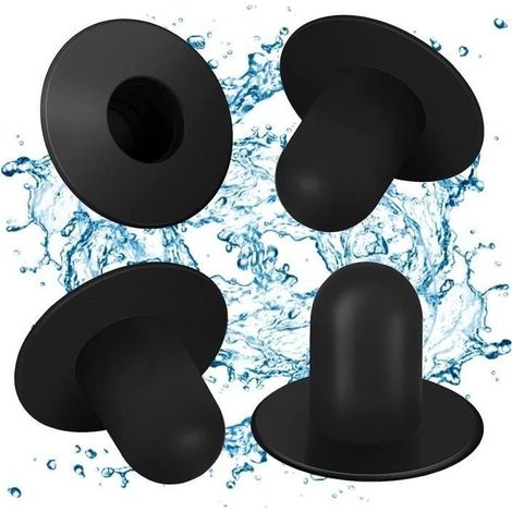 Caps wall-mounted for Pool Intex & Bestway - Set of 4 - White - 3,2 cm of diameter (1/4)