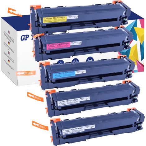5 cartucce di toner per HP GP-HCF544X cmykk (1/3)