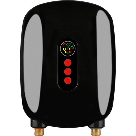 Chauffe-eau instantané 6500W,Chauffe-eau électrique sans réservoir pour évier de cuisine salle de bain,affichage LED indiquant la température [Classe énergétique A] (1/5)