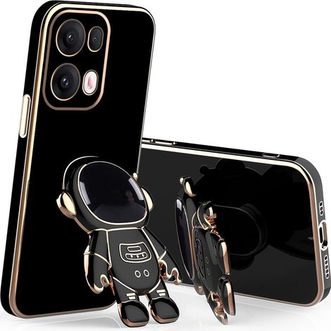 Coque Astronaute pour Oppo Reno 13 Pro, noire (1/5)