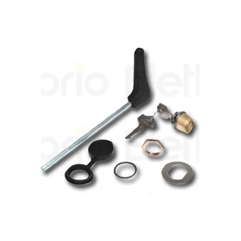 6100014 Kit de déverrouillage externe pour portes de garage motorisées BREEZE GENIUS Basculant Box