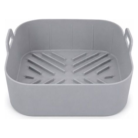 Moule carré en silicone pour friteuse à air chaud, cuisson au four et cuisson vapeur, résistant aux hautes températures. (1/5)