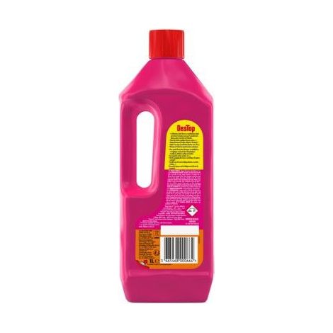 déboucheur destop puissant 1l élimine bouchons odeurs