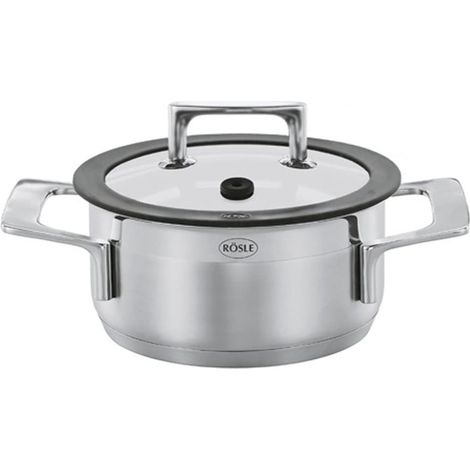 Rösle Silence Bratentopf 20cm silber Bräter (1/5)