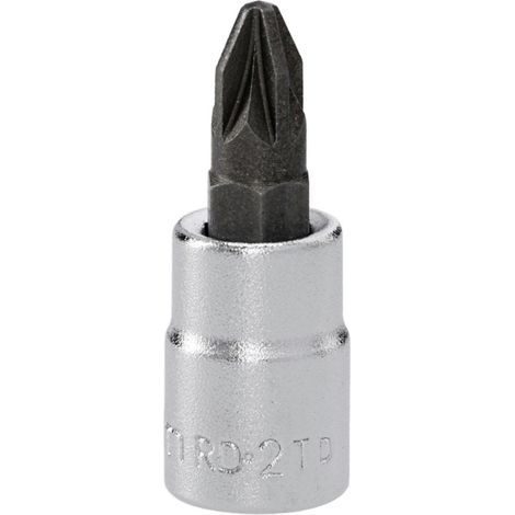 Clé à douille Facom bit-steckschlüssel PZ2 1/4 pouce (1/2)