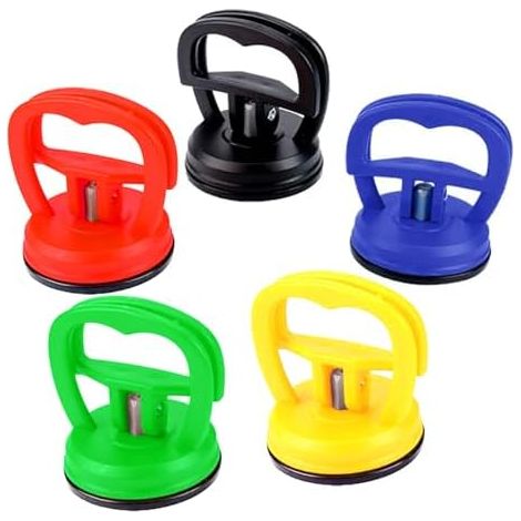5 Pièces Ventouse Carrosserie – Kit de Débosselage avec, Outils de Débosselage et de Réparation de Voiture, Kit de Réparation pour Carrosserie Voiture, Verre, écran, Debosselage Carrosserie (1/4)