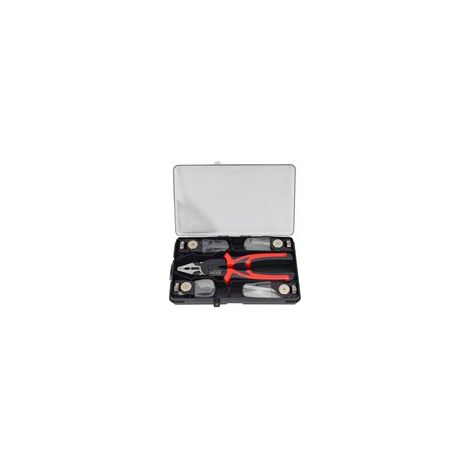 Pinza multi 5 funzioni Awtools 200 mm, Awtools versatile, design ergonomico, per tagliare, afferrare e svitare, ideale per lavori professionali.